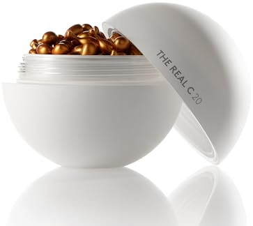 COCUNAT - The Real C 30 Days - Vitamin C Serum - 20% Ascorbic Acid - Reduces Wrinkles and Blemishes - Brightness and Elasticity - Anti-Ageing - 1 Month Treatment - 30 Pearls