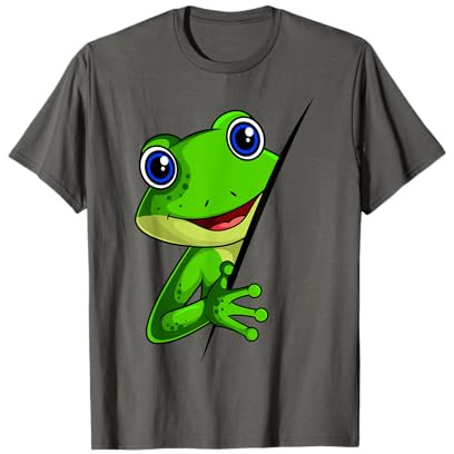 Frosch Kinder Jungen Mädchen Frösche T-Shirt