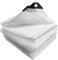 VOUNOT® Bâche de Protection en Polyéthylène 180g/m² Bâche Imperméable Ultra Lourde et Résistante Revêtue avec Oeillets en Aluminium Couverture Étanche pour Jardin, Piscine 1.5x6m Blanc