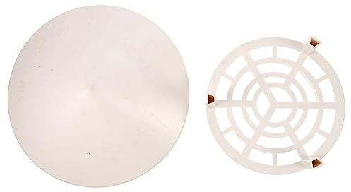 CIYODO Schornsteinabdeckung Wetterfeste Rauchtrichterabdeckung Für Dachentlüftung Runde Regenkappe Schornsteinhaube Schornsteinabdeckungsteile