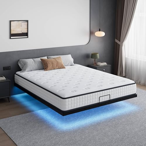 DEWINNER Matelas 90x200 cm, Mousse à Mémoire de Forme Haute Densité | Fermeté Moyenne,Épaisseur 22cm,Hypoallergénique,Sommeil Isolé,7 Zones,Réversible à Deux Faces Utilisables