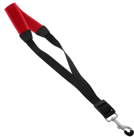 Padded Adjustable Saxophone Neck Strap with Comfortable Design: 1
