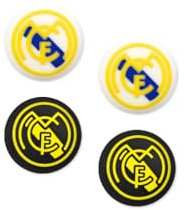 MMEGaming Couvercles de joystick compatibles avec manette PS5 PS4 Xbox, étui manette PS4, poignées manette Play 4, accessoires PS5, PS5 Controller, housse manette PS5 (football)