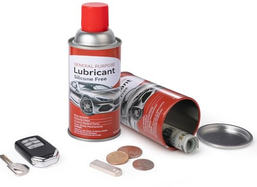 Fake Spray Can Safes Diversion Secret Stash Safes Metal Bank (Car)