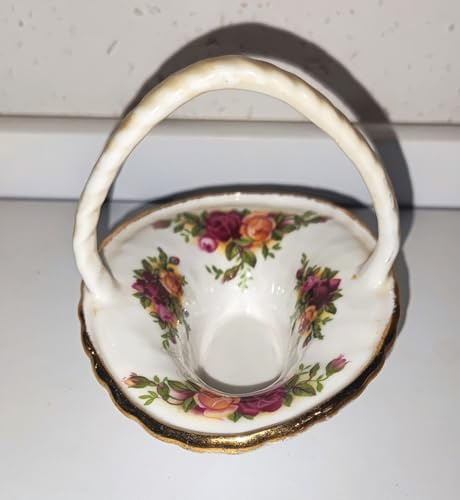 Rahm Royal Albert/Körbchen/Original/Old Country Roses/Deko