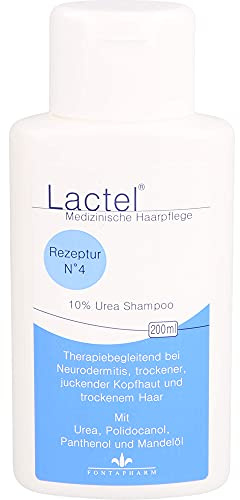 Lactel Nr.4 10% Urea Shampoo, 200 ml Shampoo