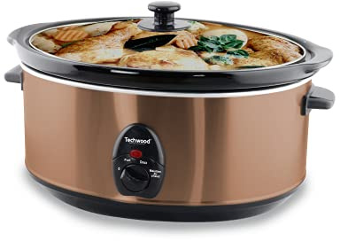 TECHWOOD TMJ-651 Mijoteuse électrique - Inox bronze