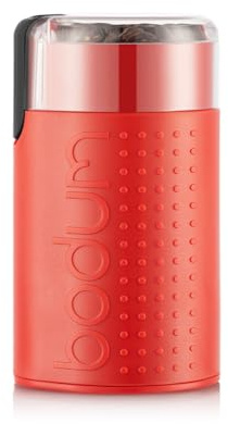 Bodum Bistro Electric Blade Coffee Grinder, Red