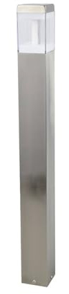 Lindby LED Baily (spritzwassergeschützt (Modern) in Alu aus Edelstahl (1 flammig,)