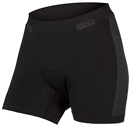 Endura Girls MTB Funktions-Shorts Engineered Padded Boxer Clickfast Schwarz Gr. M