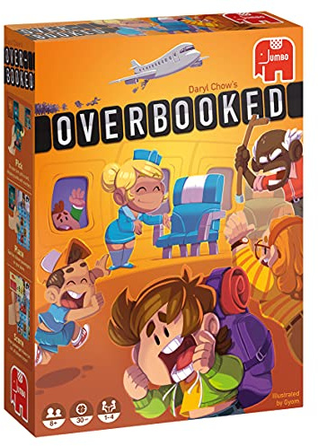 Jumbo Spiele 19738 Overbooked - Gesellschaftsspiel - AB 8 Jahren