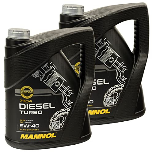 Motoröl MANNOL 5W40 Diesel Turbo API CI4/ SN 2 X 5 Liter