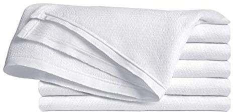 Bon Bonito Birdseye Flat Cloth Diapers 27x27 100% Cotton High Absorbency Birdseye Burp Cloth (6)