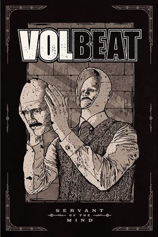 empireposter Volbeat - Poster - Servant of the Mind