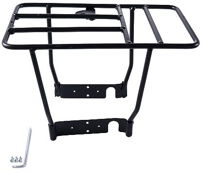 Leadigol 1 x Roller-Heckträger, verstellbarer Scooter-Träger, Roller-Rückablage aus Metall, Schnellentriegelung, Roller-Heckträger