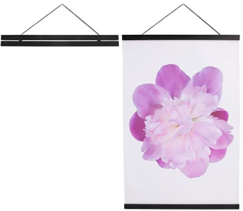 Aynoo Magnetic Poster Hanger Frame, 36x24 36x48 36x12 36x32 Picture Frame Hanger, 36 Inch Magnetic Hanger Frame,Black