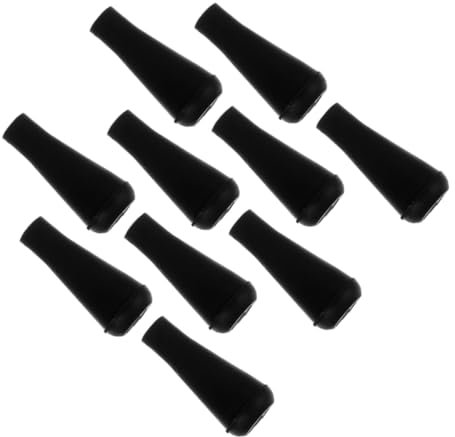 Sosoport 15stücke Teiliges Gummipfeilspitzen Für Bogenschießen Flexible Sichere Pfeilspitzen Zum Üben Und Jagdtraining Kompatibel Mit Standardpfeilen Schwarz Einfache Montage