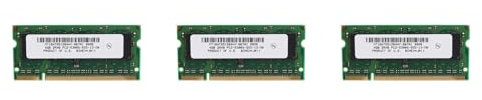 TsoLay Memoria RAM DDR2 de 4 GB para portátil AMD PC2 5300 SODIMM 2RX8, 200 , 3 unidades