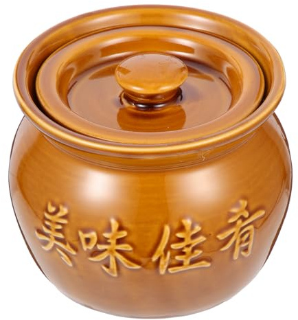 STOBAZA Olla De Cerámica Para Sopa Para Estofados y Caldos Utensilios De Cocina Para Hogar Pack Caja De Cartón