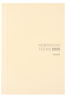 Hobonichi Techo 2025 Cousin Book [Japanisch/A5/Januar Start/Montag Start/Planer]