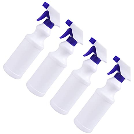 GALPADA 4pcs Empty Plastic Spray Bottles Leak Water Mist Trigger Sprayer for Garden Cleaning Alcohol