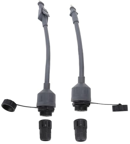 plplaaoo Rechteckiger Satelliten-SPX-auf-RJ45-Ethernet-Adapter, wasserdichtes Kopplerkabel, 22 AWG, Hochgeschwindigkeitsübertragung für Flache, leistungsstarke, rechteckige