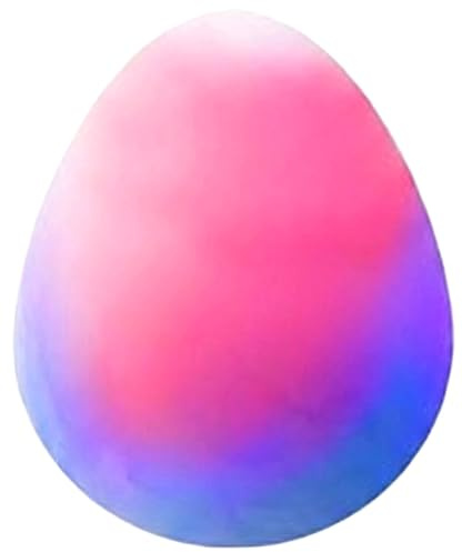 Squish-y Sensory Fidget Egg Toys, Squish-y Colour Change Egg, Slow Rebound Squeeze Stress Relief Ball with Solid Squishie-s Technology, Silent Focus Tool for Office Desk, Anxiety Relief Gifts Pink