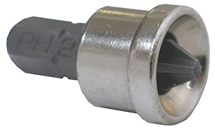Proteco-Werkzeug® 10 Stück PH2 x 25 mm Trockenbaubit für Rigips Gipskarton mit Anschlaghülse Tiefenanschlag
