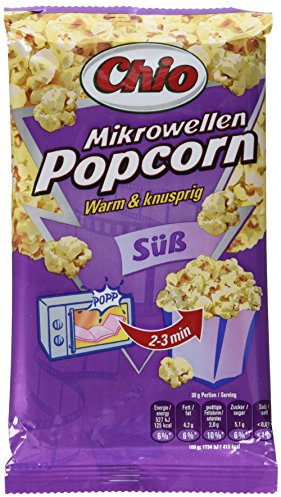 Chio Mikrowellen Popcorn süß, 11er Pack (11 x 100 g)