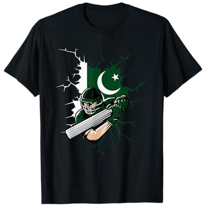 2020 Pakistan Cricket Jersey Geschenk für pakistanische Cricket-Fans T-Shirt