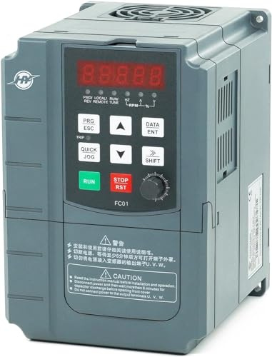 Huanyang FC01-Serie 230V 2.2KW 3PS Frequenzumrichter VFD Computerized Numerical Control (CNC),der Motor Inverter Konverter,für Spindelmotor,Kontrolle der Geschwindigkeit