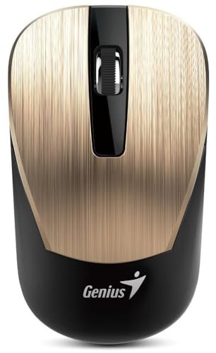 Genius Ratón NX-7015V2 Gold 1600DPI inalámbrico FIL2.4 GHz Óptico USBPC/Mac