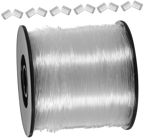Artibetter 1satz Klarer Nylon Angelschnur Mit Schlaufen Für Unsichtbare Aufhängung Von Dekorationen Langlebig Und Vielseitig Einsetzbar Für Bilderrahmen Und Ornamente