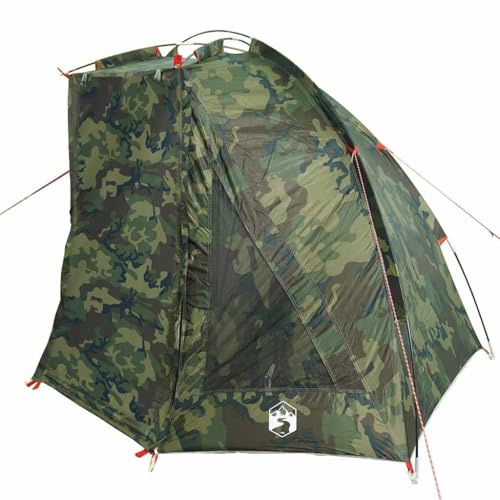 vidaXL Tente de pêche Camouflage imperméable, Tente de Camping, Tente de Jardin, abri d'extérieur, abri de pêche, abri de Camping, abri de Jardin