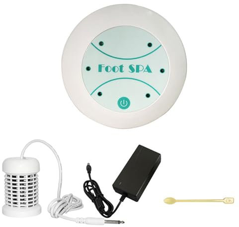 Foot Bath Machine 2.0 Upgrade Portable Foot Spa Household Foot Bath Machine Foot Bath Negative Hydrogen System For Home Salon Spa Spa Night (WH1, One Size)