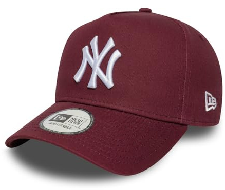 New Era League ESS E-Frame Yankees Cap Basecap Baseballcap Curved Brim MLB NY York Damen/Herren/Snapback - Snapback, mit Schirm Frühling-Sommer Herbst-Winter