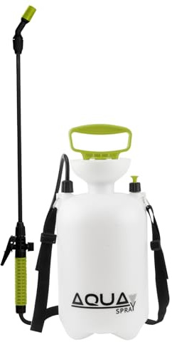 Bradas Garden Care - Pflanzen Sprühflasche Garten 5L - Gartenspritze Drucksprüher Säurefest - Pumpsprühflasche - Unkrautspritze - Handdruck-Sprühgerät für Pflanzenpflege - Pflanzensprüher
