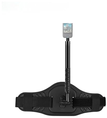Camera Accessories Kit, Selfie Stick Monopod Waist Belt Mount Strap,Compatible For GoPro,Insta360 X4,DJI, Ricoh And More Panorama Action Cameras,for wearing(Belt selfie stick)
