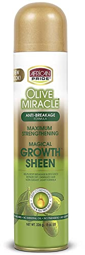 AFRICAN PRIDE OLIVE MIRACLE - growth sheen spray 226g