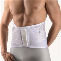 Bort VarioBasic Rueckenbandage mit Pelotte Gr. XL, weiß 1 Stück