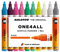 Molotow One4All 227HS Acryl Marker Basic-Set 3 (4,0 mm Strichstärke, hochdeckend und permanent, UV-beständig, für fast alle Untergründe) 10 Stück sortiert