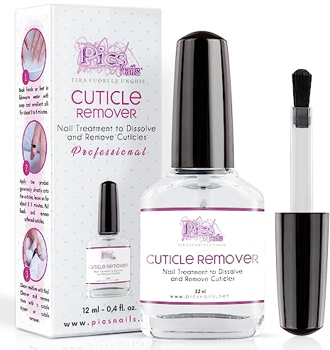 Cuticle Remover - Nagelhautentferner Flüssig Professioneller für Hände und Füße 12 ml - Löst und entfernt Nagelhaut Behandlung für Fingernägel und Fingernägel