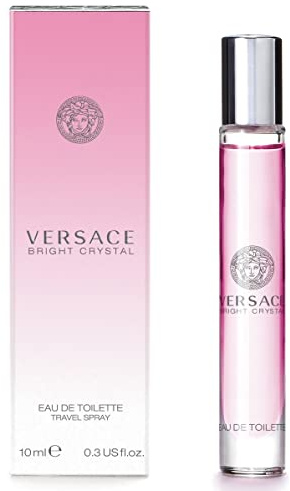 Versace Bright Crystal for Women Eau De Toilette Spray, Fresh, 0.3 Oz