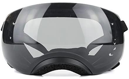 PETCUTE Hunde Sonnenbrille,Anti-UV Hundebrille für große Hunde,wasserdichte,Hundesonnenbrille mit Abnehmbare Magnetische Linse und Verstellbarer Riemen,Hund Fliegerbrille für mittlere und große Hunde