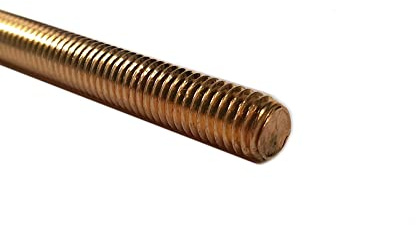 2 Stk Gewindestange DIN 975 Messing M3