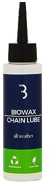 BBB Cycling BioWax Kettenschmierwachs Pflanzenbasiert 100% Biologisch Abbaubar Kettenschmiermittel für alle Wetterbedingungen Cold and Wet Conditions Mikroplastikfrei Chain Lube BCH-201