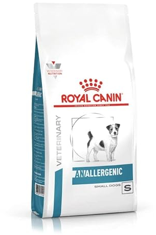 Royal Canin Veterinary Anallergenic Small Dogs | 3 kg | Diät-Alleinfuttermittel für kleine Hunde | Kann seinen Beitrag zur Risikominimierung von Nährstoffintoleranzen leisten
