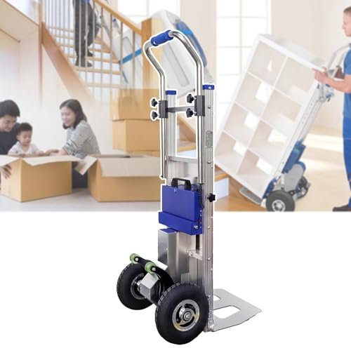 Elektrischer Treppensteiger-Sackkarren, Treppensteiger-Lift, 200 Kg Maximale Belastung, Motorisierter Schwerlast-LKW FüR Den Treppentransport Von MöBelgeräTen