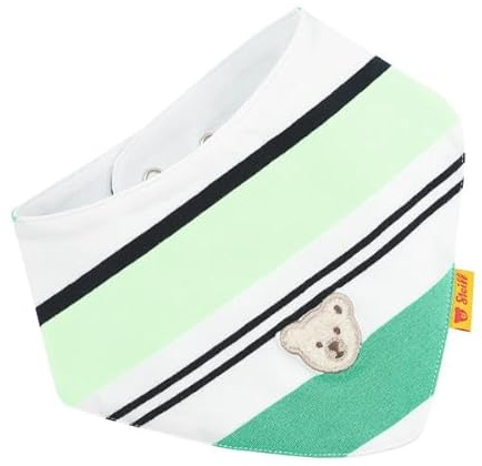 Steiff halsduk, one size vintergrön, barnhalsduk, babyhalsduk, halsskydd för spädbarn, mjuk och bekväm, halsskydd, maskintvättbar