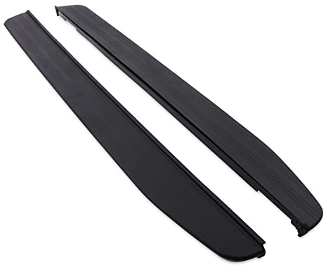 Black Pack Running Board Side Steps Rails Sills Compatible with Land Rover Discovery 5 L462 2017+